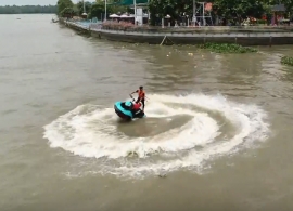 CHẠY THỬ MOTO NƯỚC - CÔNG TY TÀU THUYỀN SÀI GÒN