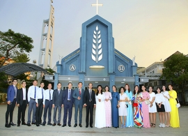 THÁNH LỄ KỶ NIỆM NGÂN KHÁNH HÔN PHỐI ANH PHÊRÔ MARIA THĂNG LONG VÀ CHỊ ANNA KIM LAN